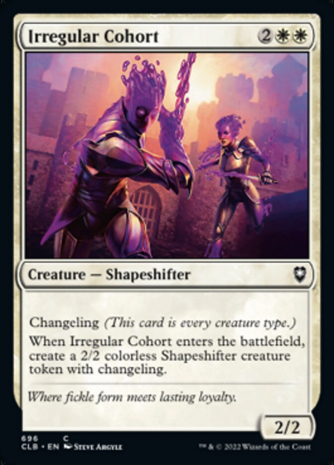 Irregular Cohort [Commander Legends: Battle for Baldur's Gate] | Good Games Morley