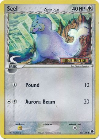 Seel (62/101) (Delta Species) (Stamped) [EX: Dragon Frontiers] | Good Games Morley