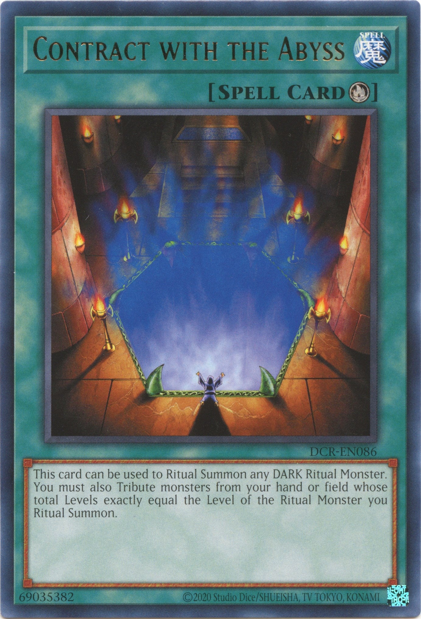 Contract with the Abyss (25th Anniversary) [DCR-EN086] Rare | Good Games Morley