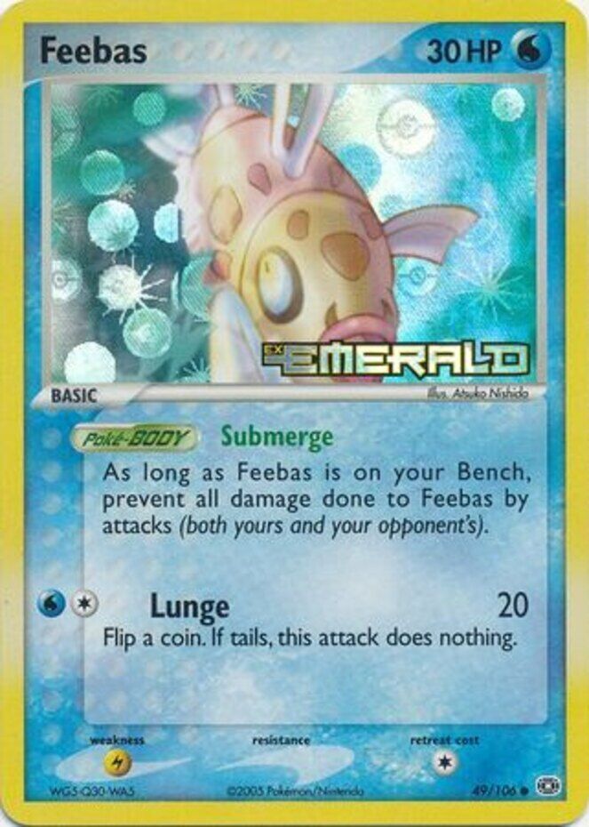 Feebas (49/106) (Stamped) [EX: Emerald] | Good Games Morley