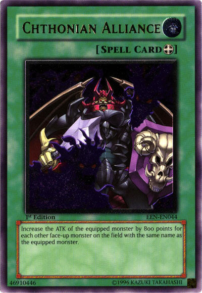 Chthonian Alliance [EEN-EN044] Ultimate Rare | Good Games Morley