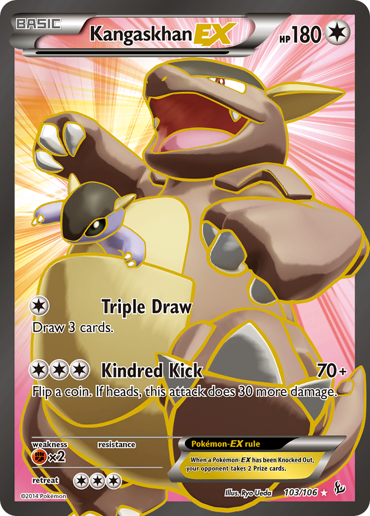 Kangaskhan EX (103/106) [XY: Flashfire] | Good Games Morley
