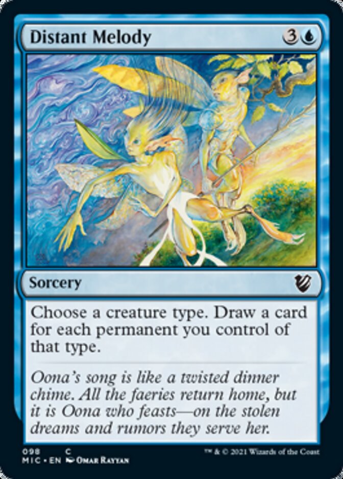 Distant Melody [Innistrad: Midnight Hunt Commander] | Good Games Morley