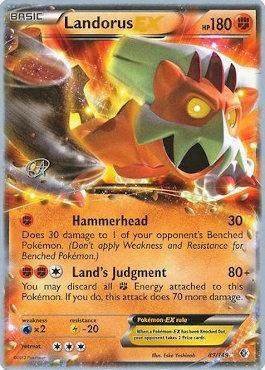 Landorus EX (89/149) (The Flying Hammer - Rowan Stavenow) [World Championships 2015] | Good Games Morley