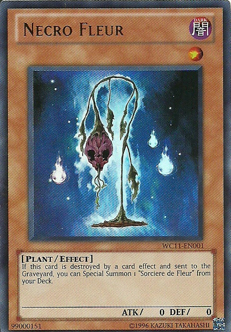 Necro Fleur [WC11-EN001] Ultra Rare | Good Games Morley