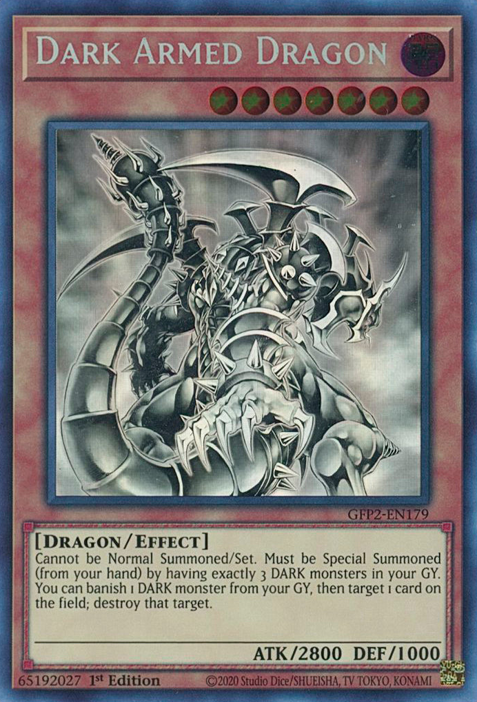 Dark Armed Dragon [GFP2-EN179] Ghost Rare | Good Games Morley