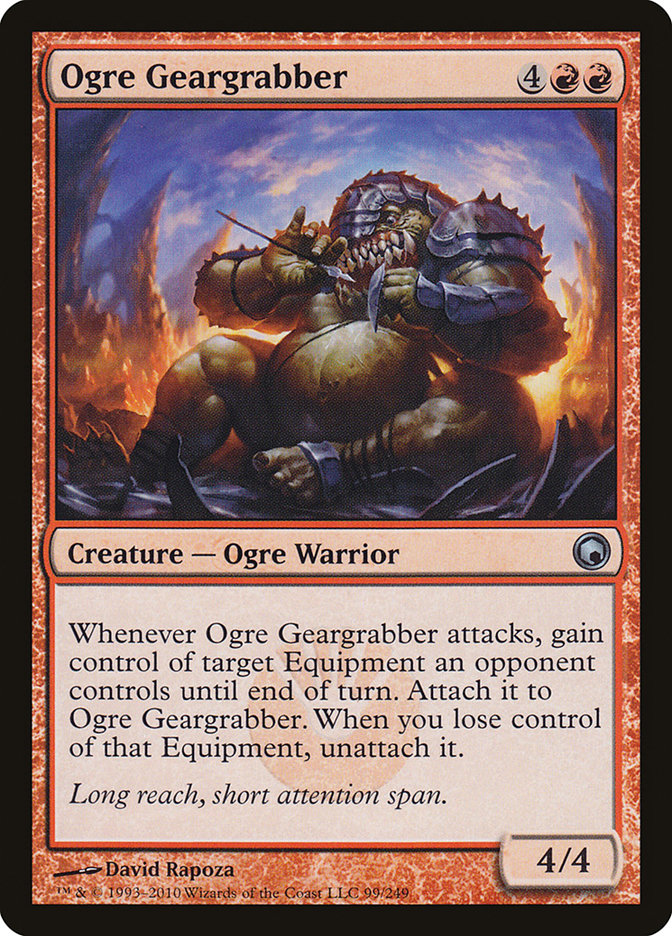 Ogre Geargrabber [Scars of Mirrodin] | Good Games Morley