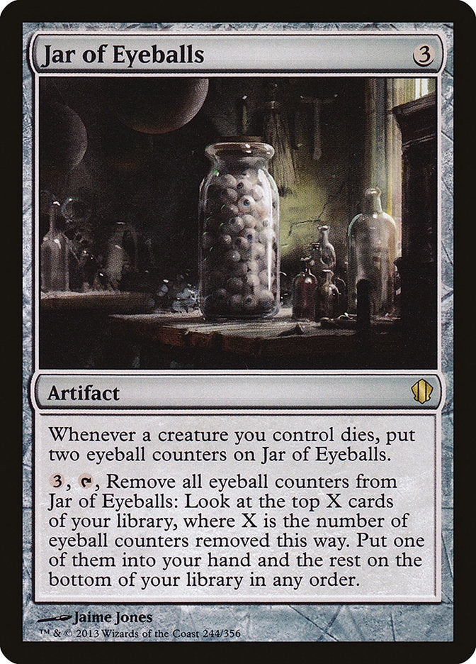 Jar of Eyeballs [Commander 2013] | Good Games Morley