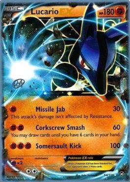 Lucario EX (54/111) (The Flying Hammer - Rowan Stavenow) [World Championships 2015] | Good Games Morley