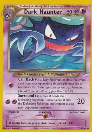Dark Haunter (36/105) [Neo Destiny Unlimited] | Good Games Morley