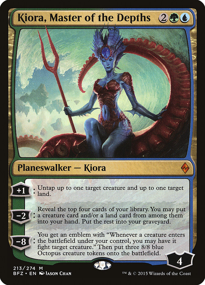 Kiora, Master of the Depths [Battle for Zendikar] | Good Games Morley