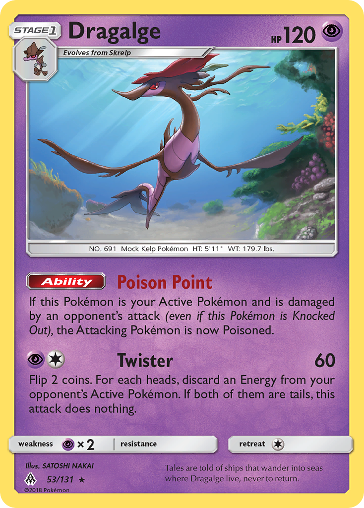 Dragalge (53/131) [Sun & Moon: Forbidden Light] | Good Games Morley