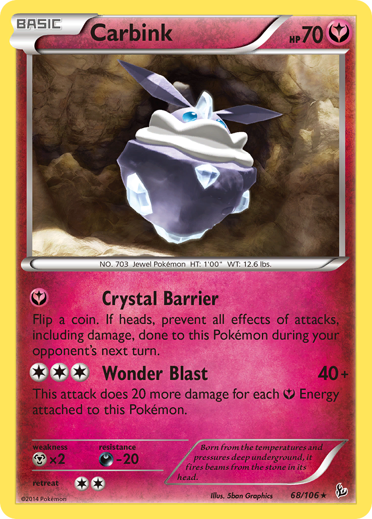 Carbink (68/106) [XY: Flashfire] | Good Games Morley