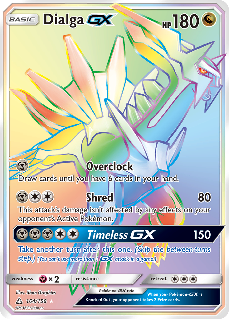Dialga GX (164/156) [Sun & Moon: Ultra Prism] | Good Games Morley