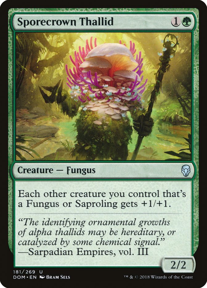 Sporecrown Thallid [Dominaria] | Good Games Morley