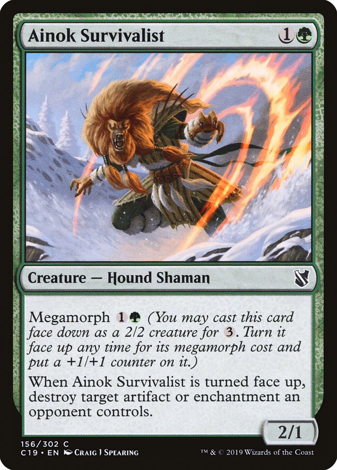 Ainok Survivalist [Commander 2019] | Good Games Morley