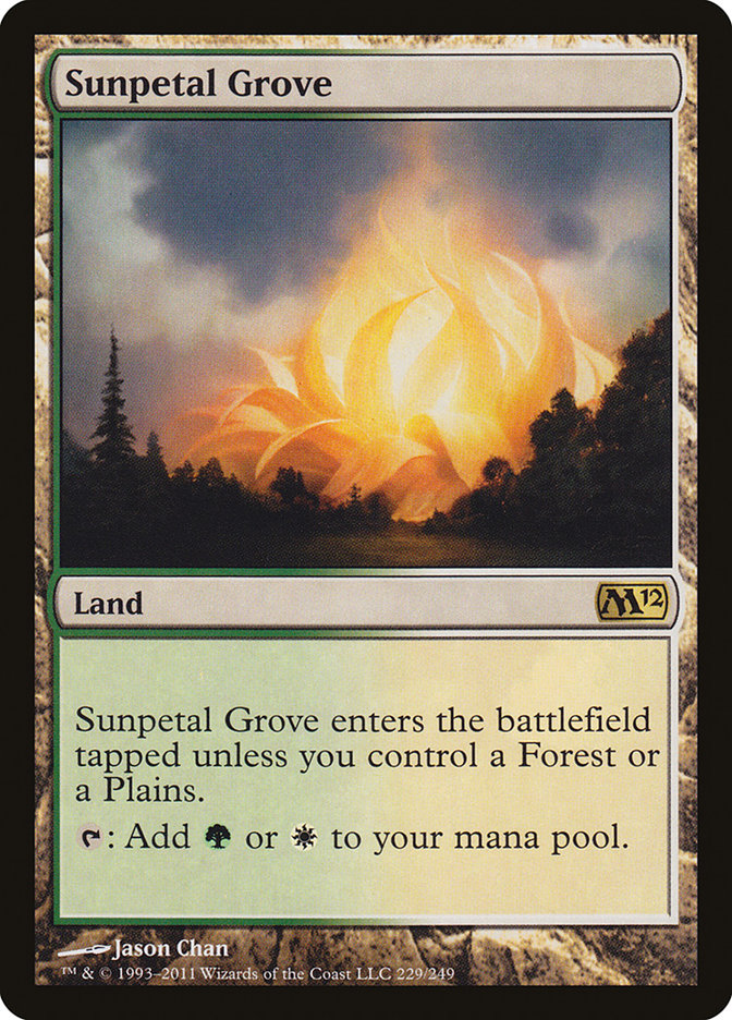 Sunpetal Grove [Magic 2012] | Good Games Morley