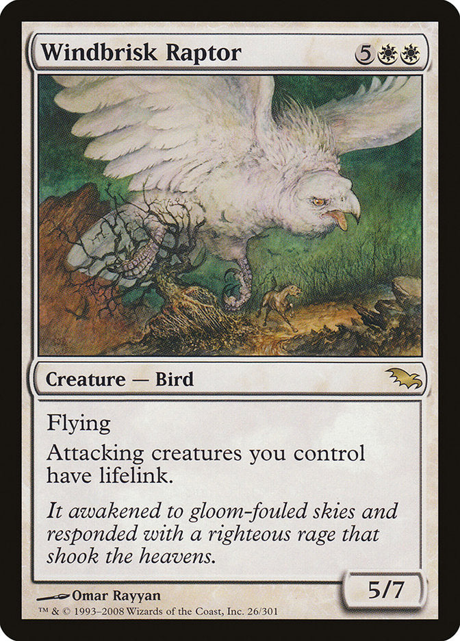 Windbrisk Raptor [Shadowmoor] | Good Games Morley