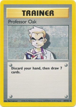 Professor Oak (88/102) [Base Set Unlimited] | Good Games Morley