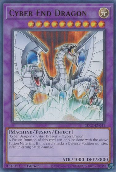 Cyber End Dragon [SDCS-EN041] Ultra Rare | Good Games Morley