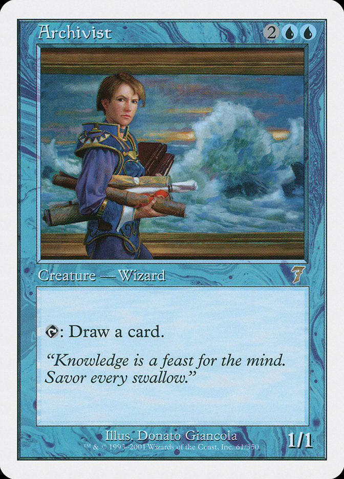 Archivist [Seventh Edition] | Good Games Morley