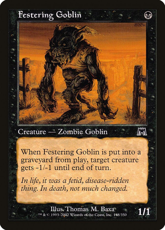 Festering Goblin [Onslaught] | Good Games Morley