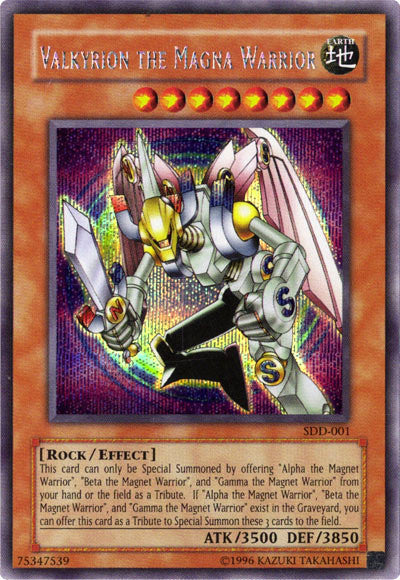 Valkyrion the Magna Warrior [SDD-001] Secret Rare | Good Games Morley