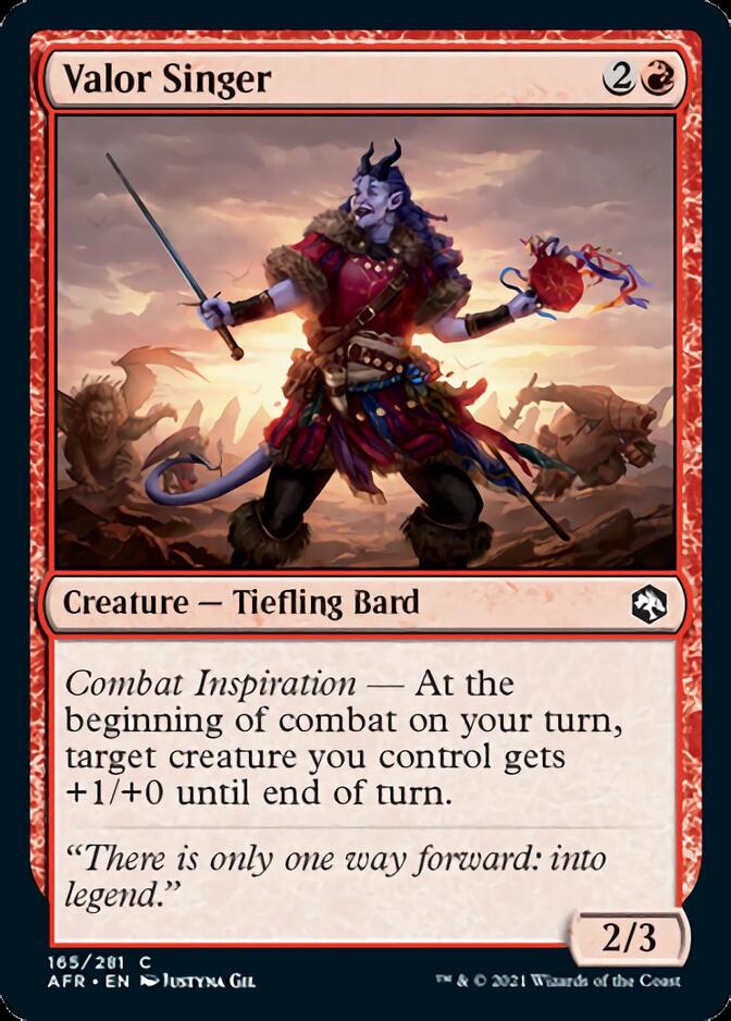 Valor Singer [Dungeons & Dragons: Adventures in the Forgotten Realms] | Good Games Morley