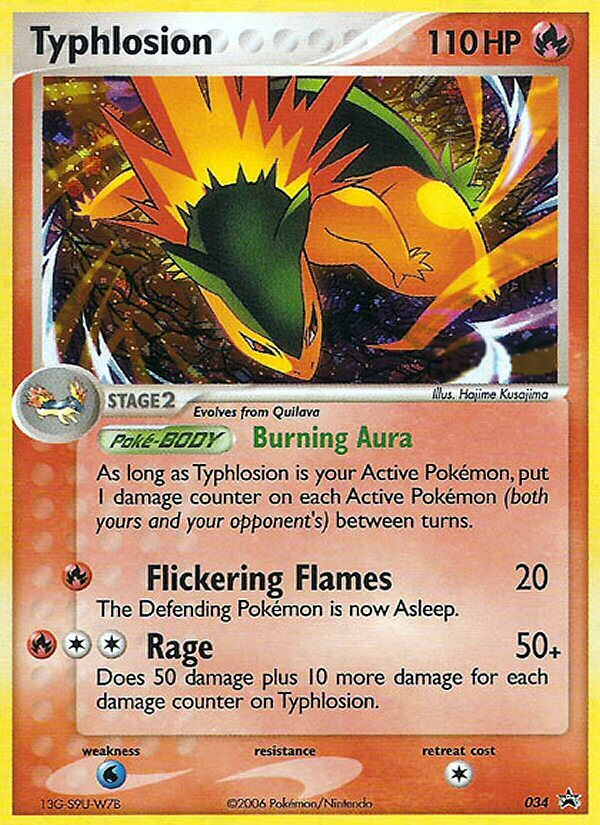 Typhlosion (034) [Nintendo: Black Star Promos] | Good Games Morley