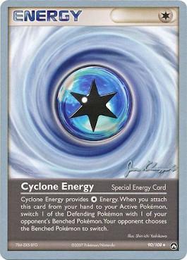 Cyclone Energy (90/108) (Psychic Lock - Jason Klaczynski) [World Championships 2008] | Good Games Morley