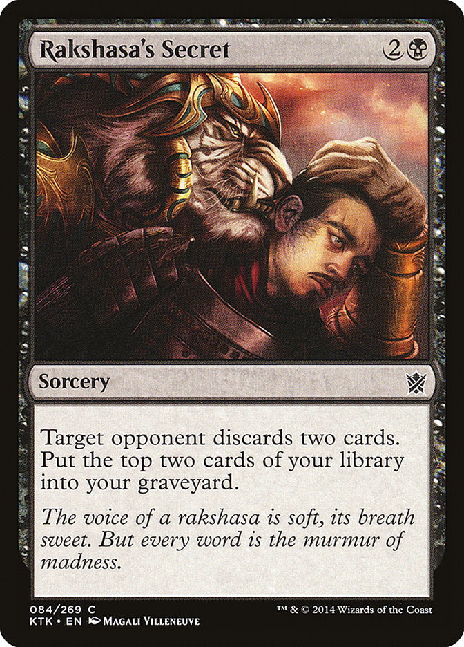 Rakshasa's Secret [Khans of Tarkir] | Good Games Morley