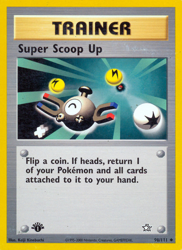 Super Scoop Up (98/111) [Neo Genesis 1st Edition] | Good Games Morley