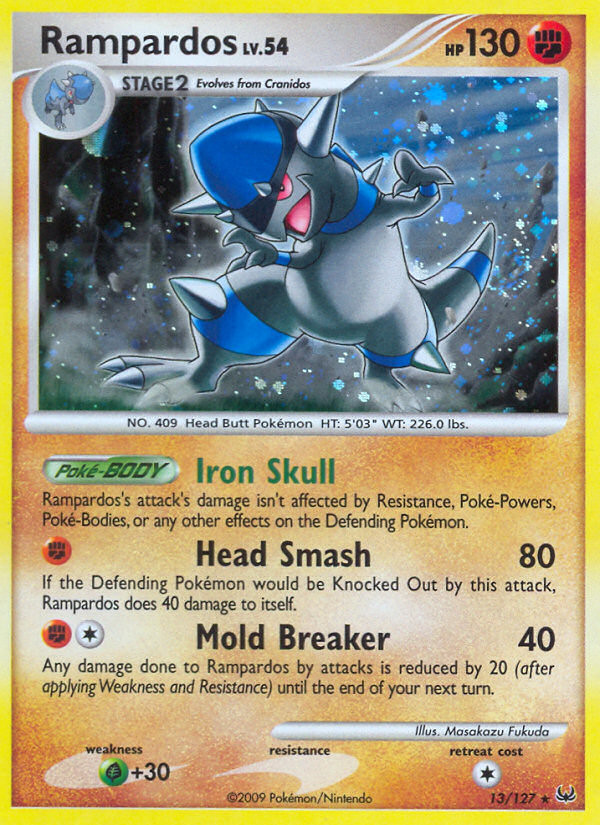 Rampardos (13/127) [Platinum: Base Set] | Good Games Morley