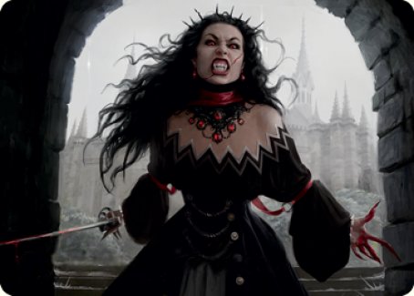 Voldaren Stinger Art Card [Innistrad: Midnight Hunt Art Series] | Good Games Morley