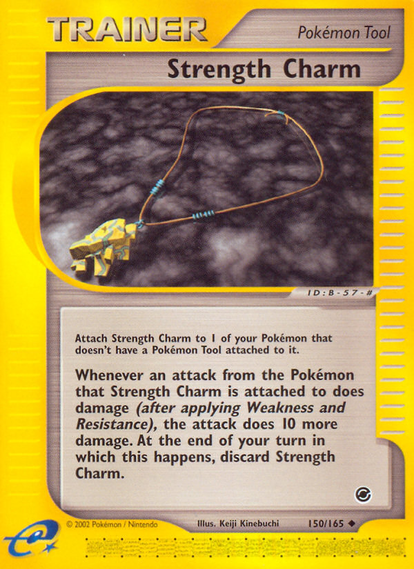 Strength Charm (150/165) [Expedition: Base Set] | Good Games Morley