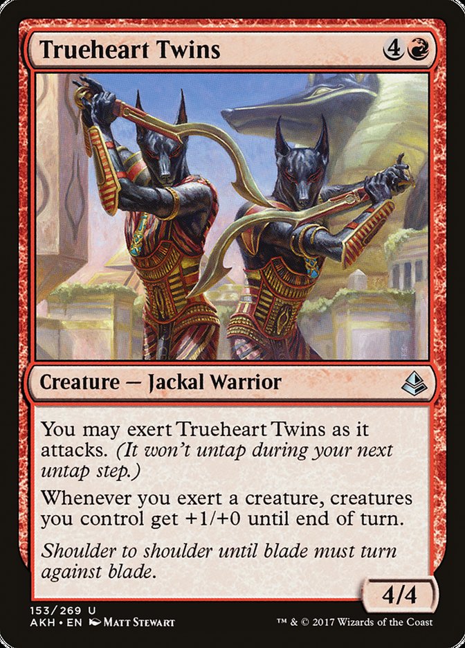 Trueheart Twins [Amonkhet] | Good Games Morley