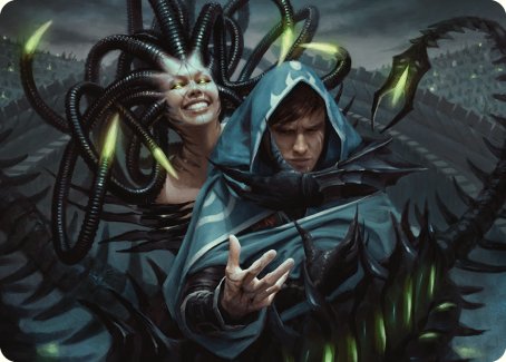 Phyrexian Arena Art Card [Phyrexia: All Will Be One Art Series] | Good Games Morley