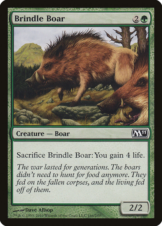 Brindle Boar [Magic 2011] | Good Games Morley