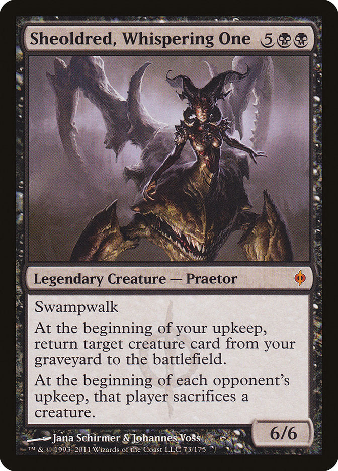 Sheoldred, Whispering One [New Phyrexia] | Good Games Morley