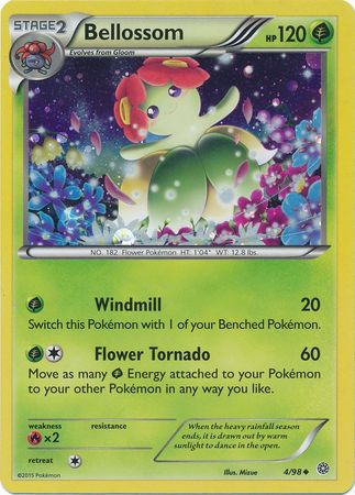 Bellossom (4/98) (Cosmos Holo) [XY: Ancient Origins] | Good Games Morley