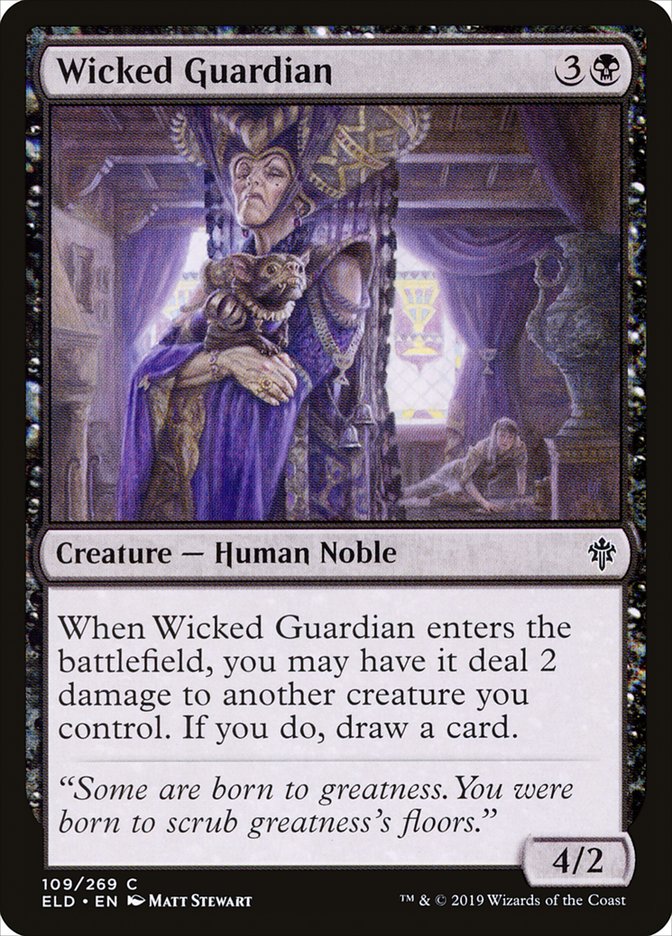 Wicked Guardian [Throne of Eldraine] | Good Games Morley