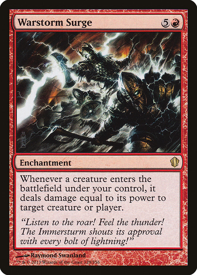 Warstorm Surge [Commander 2013] | Good Games Morley