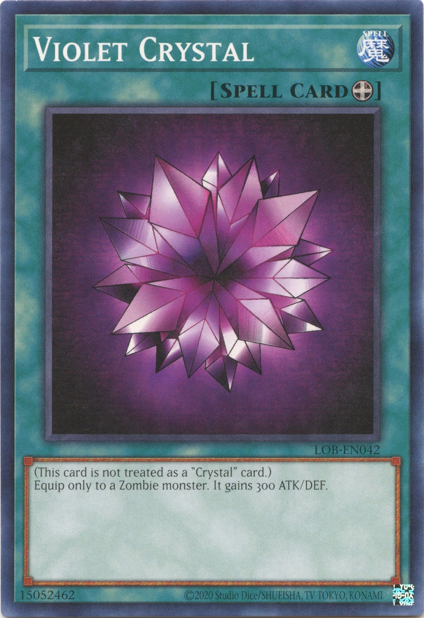 Violet Crystal (25th Anniversary) [LOB-EN042] Common | Good Games Morley