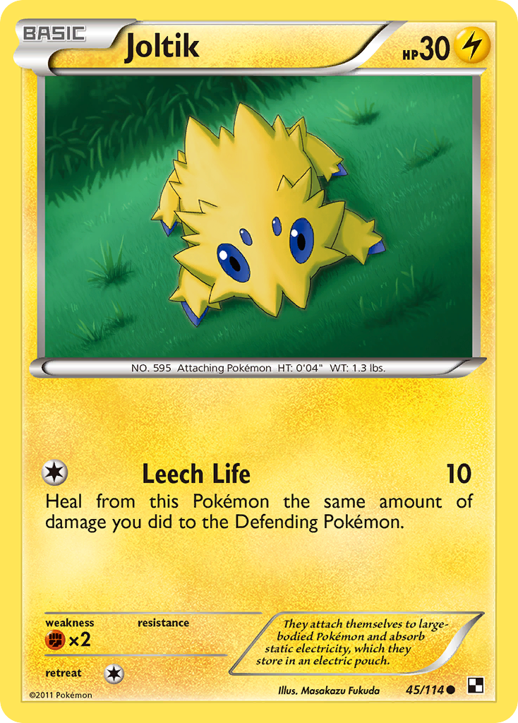 Joltik (45/114) [Black & White: Base Set] | Good Games Morley