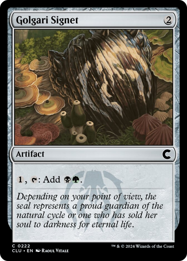 Golgari Signet [Ravnica: Clue Edition] | Good Games Morley