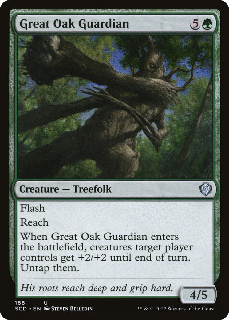 Great Oak Guardian [Starter Commander Decks] | Good Games Morley