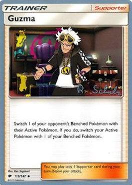 Guzma (115/147) (Victory Map - Robin Schulz) [World Championships 2018] | Good Games Morley