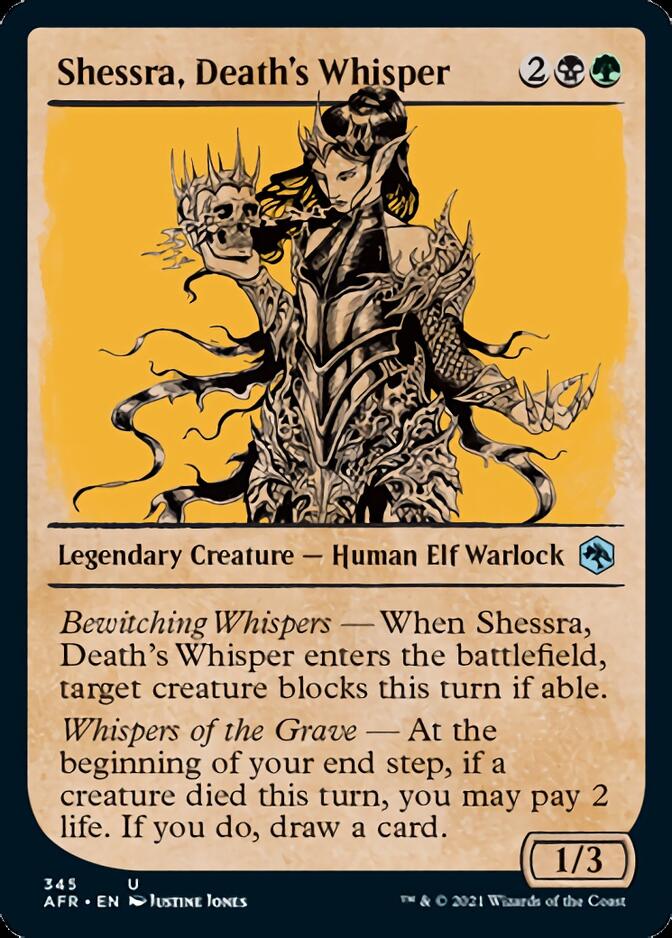 Shessra, Death's Whisper (Showcase) [Dungeons & Dragons: Adventures in the Forgotten Realms] | Good Games Morley