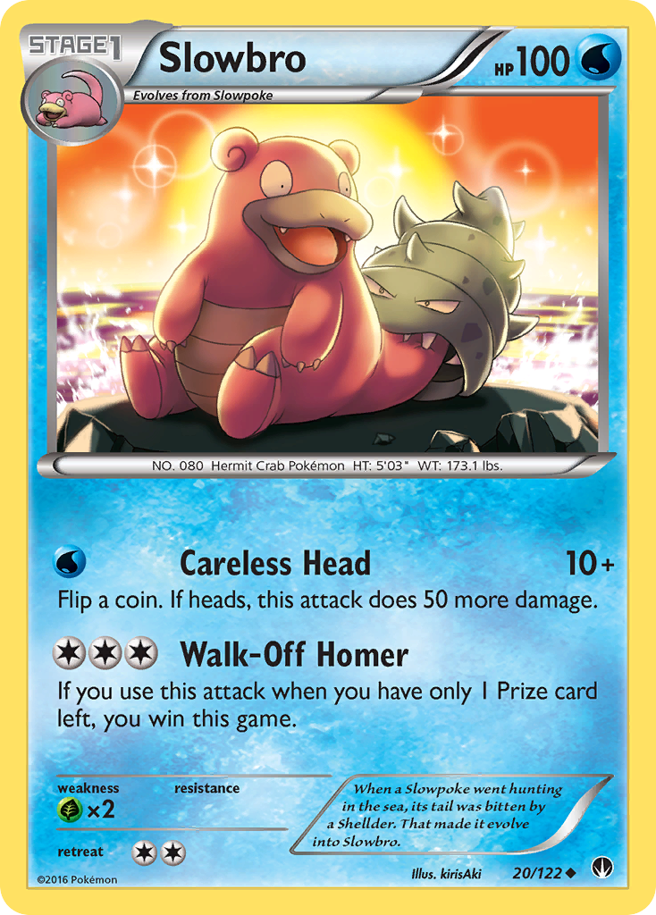 Slowbro (20/122) [XY: BREAKpoint] | Good Games Morley