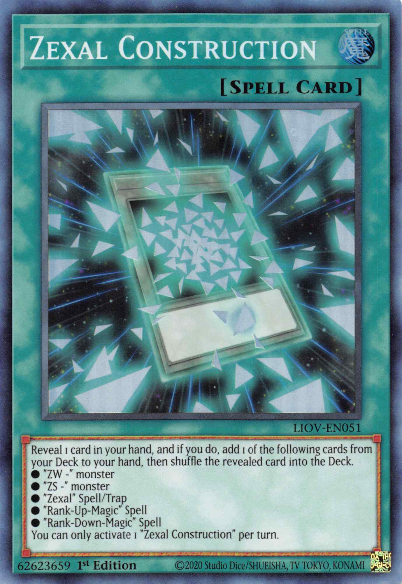 Zexal Construction [LIOV-EN051] Super Rare | Good Games Morley